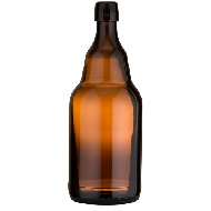 Lochmund bottle 2,0 l brown